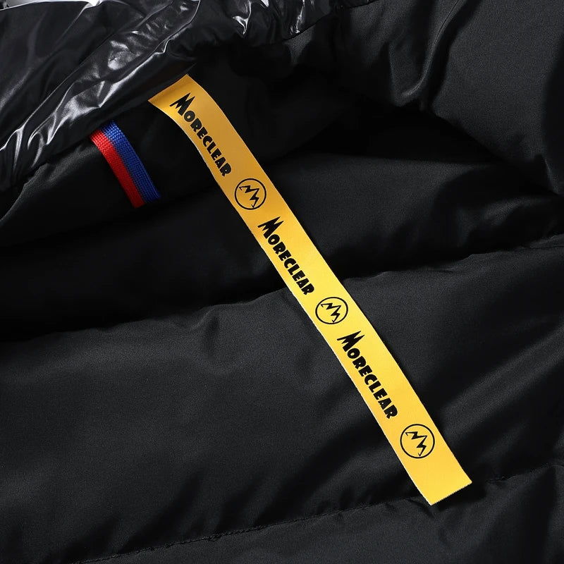 Men's Winter Black Fashion Cold Warm Jacket Padded